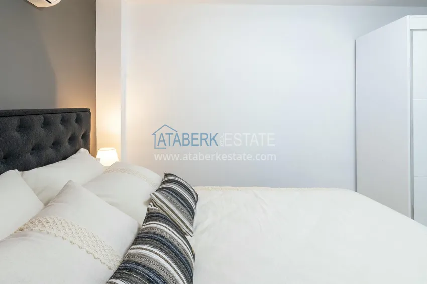 Purchase Turnkey apartment on the beachfront in Alanya, Oba district. Suitable for a residence permit 11 