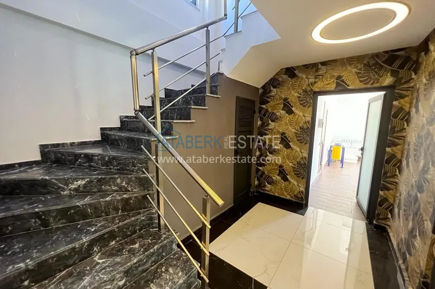 One bedroom apartment with modern interior in Alanya, Oba area 12 