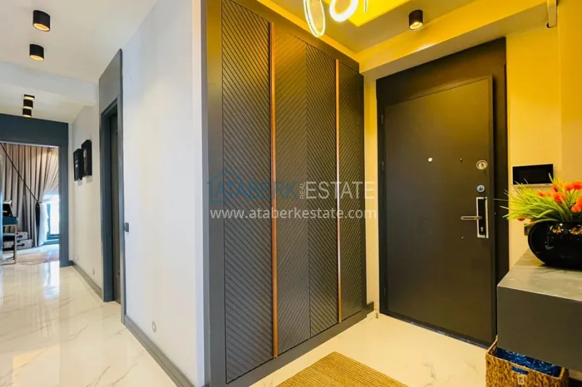 Purchase Apartments 4+1 with sea view in a new residential complex in Davultepe-Mersin area 2