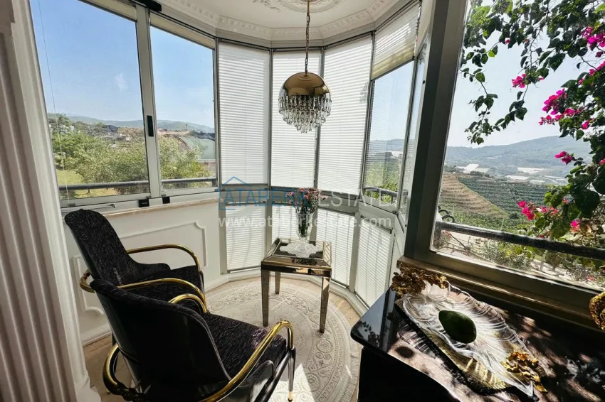 Purchase Duplex with exclusive concept furniture and luxurious panoramic views — Alanya, Mahmutlar district 11