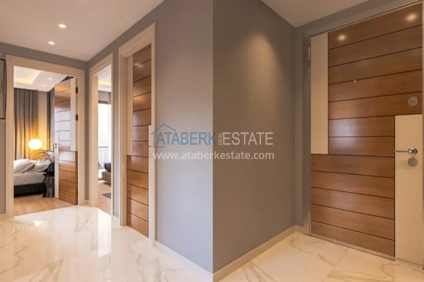 Purchase 1+1 apartments in a new residential complex under construction Soli - Mersin area 13 