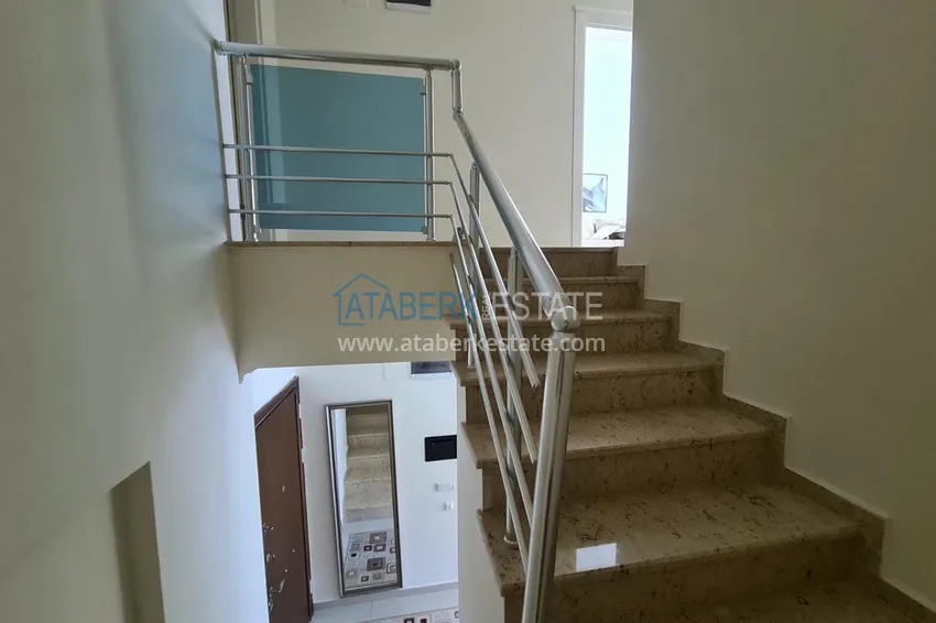 Purchase Real estate for residence permit! Duplex apartment with furniture and sauna on the first beach - the center of Alanya 13