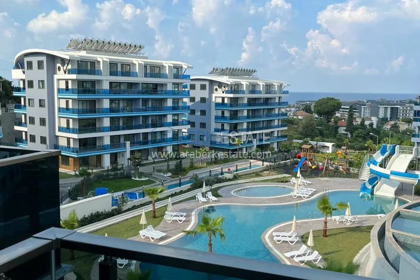 Purchase  Furnished apartment with sea view in Kargicak area, Alanya 13 