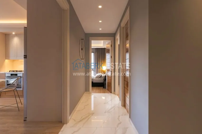 Purchase 1+1 apartments in a new residential complex under construction Soli - Mersin area 14 