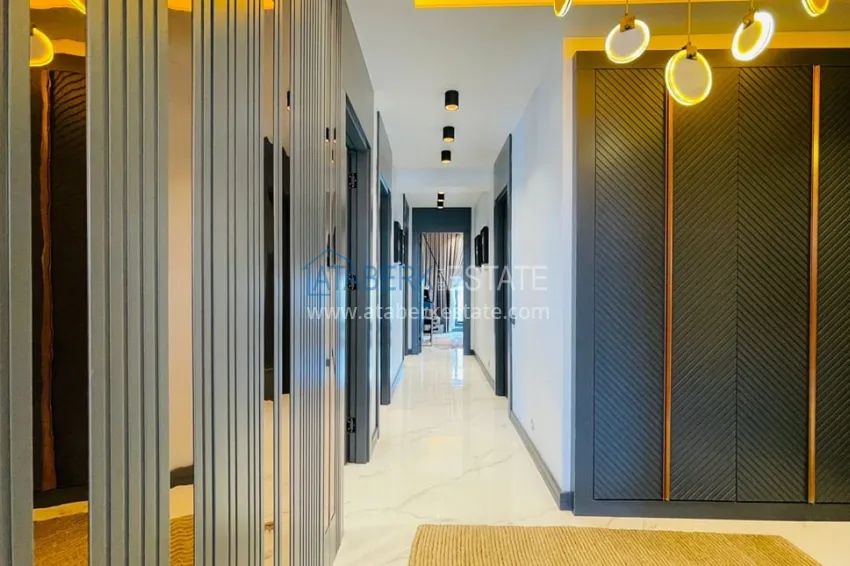 Purchase Apartments 4+1 with sea view in a new residential complex in Davultepe-Mersin area 4