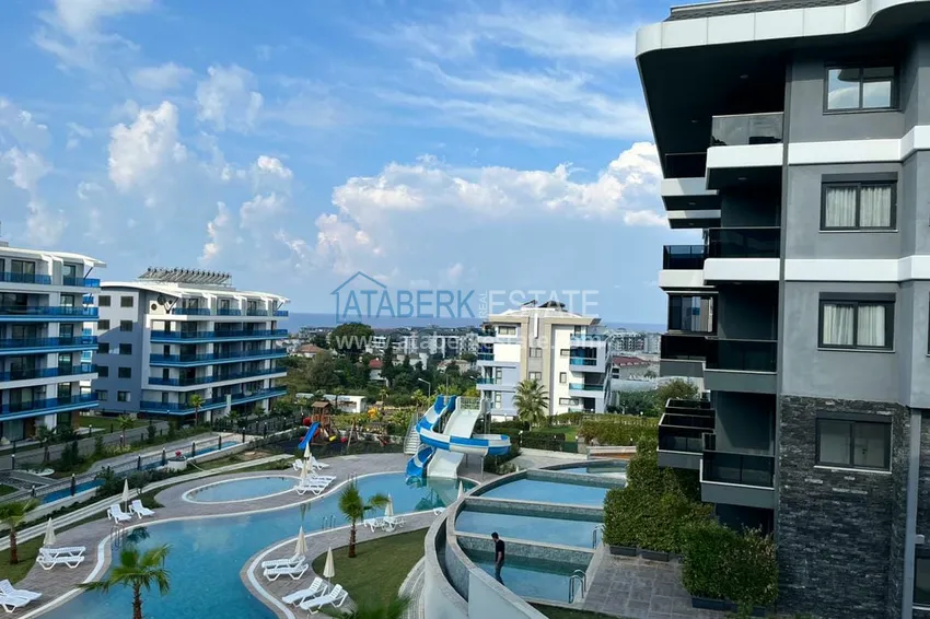 Purchase  Furnished apartment with sea view in Kargicak area, Alanya 14 