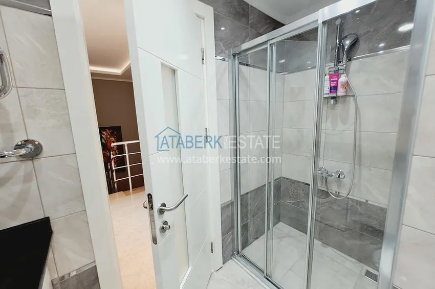 Purchase  Duplex apartment with furniture directly from the owner in Alanya, Oba district of Alanya. 18 