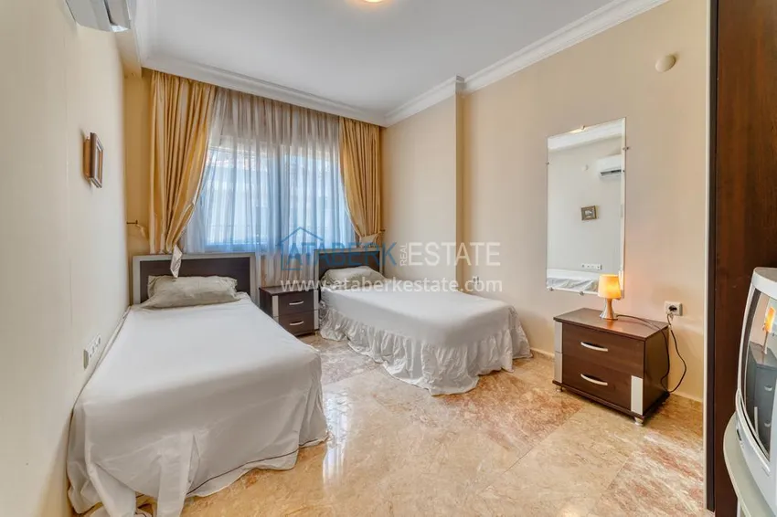 Purchase Real estate for residence permit. Penthouse duplex in Tosmur, furnished with sea view 15 