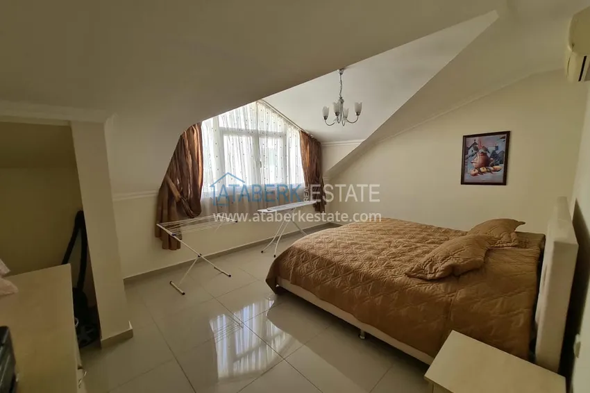 Purchase Real estate for residence permit! Duplex apartment with furniture and sauna on the first beach - the center of Alanya 15