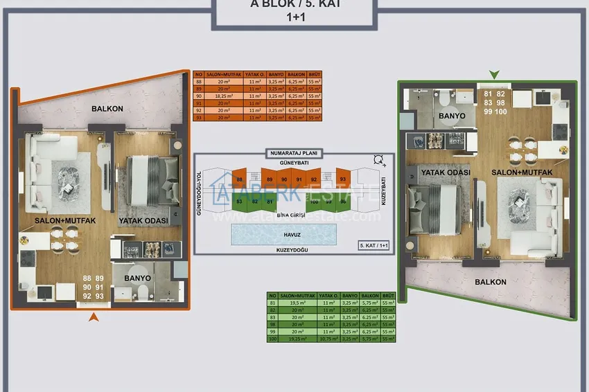 Buy cheap New investment-attractive project in Antalya - Kepez, Altinova 15 
