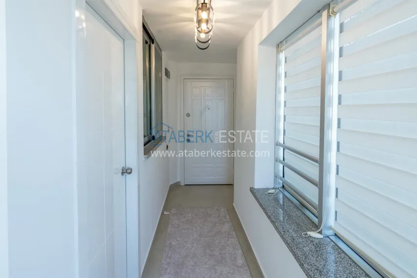 Purchase Turnkey apartment on the beachfront in Alanya, Oba district. Suitable for a residence permit 16 