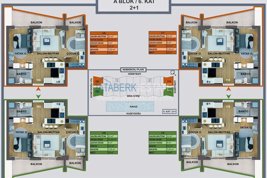 Buy cheap New investment-attractive project in Antalya - Kepez, Altinova 16 