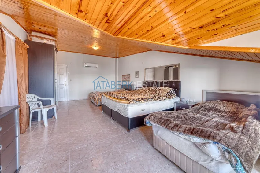 Purchase Real estate for residence permit. Penthouse duplex in Tosmur, furnished with sea view 18 