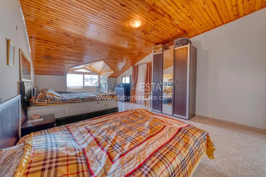 Purchase Real estate for residence permit. Penthouse duplex in Tosmur, furnished with sea view 19 