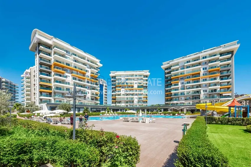 Compact one bedroom apartment in Alanya, Avsallar area 8 