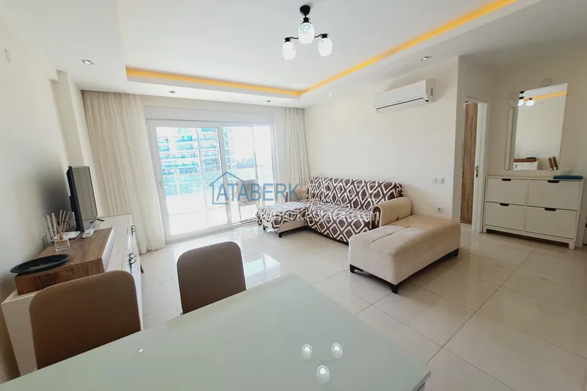 Purchase  Compact one bedroom apartment in Alanya, Avsallar area 1 
