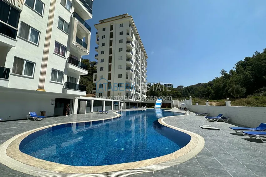 Furnished one-bedroom apartment from the owner in Alanya, Avsallar district 1 