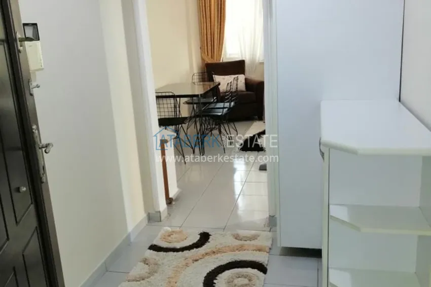 Purchase One bedroom apartment with furniture in the center of Alanya — central fish market area 1 