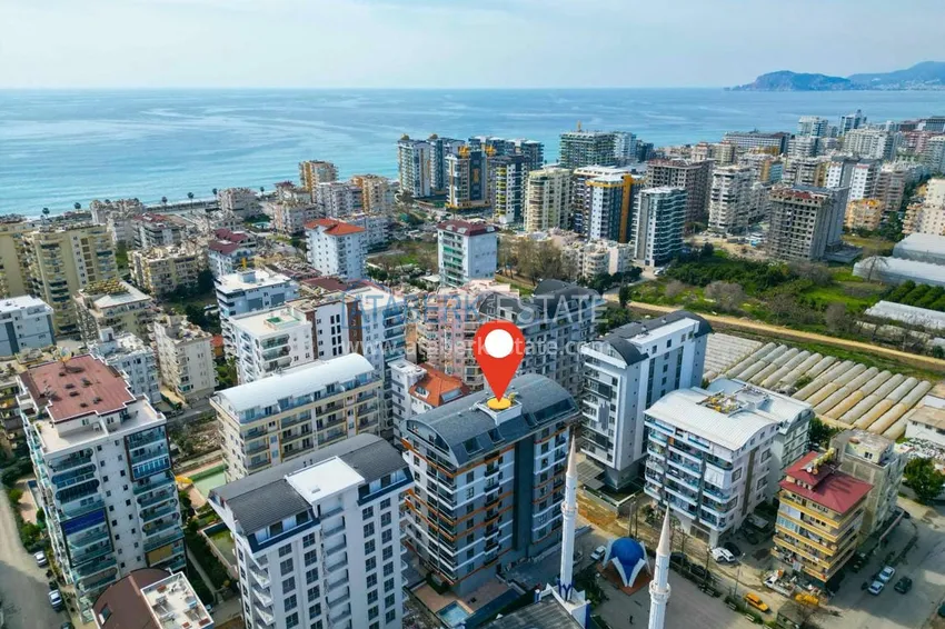 Apartments in Mahmutlar of various layouts in a complex under construction 1 