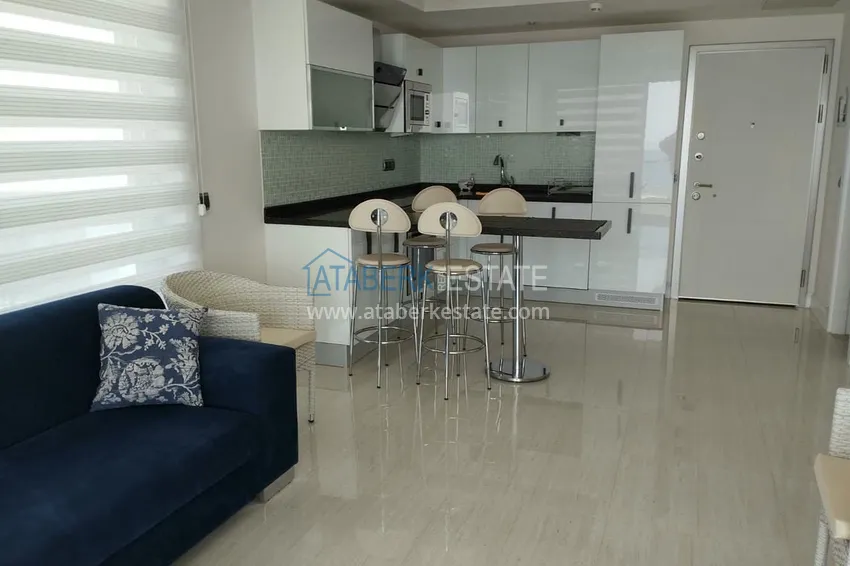 Purchase  Spacious one bedroom apartment with panoramic sea views directly from the owner in Alanya - Konakli district 1 