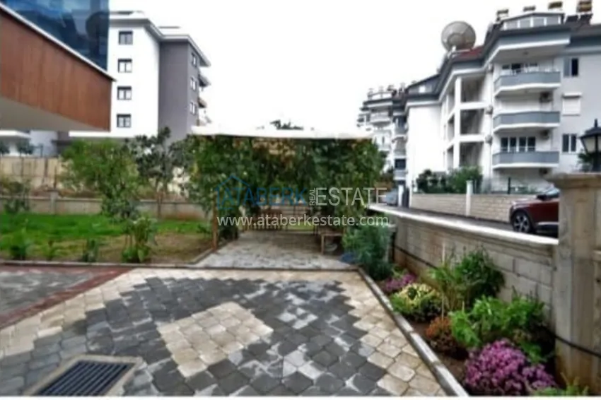 Three-room apartment in Alanya, Oba district in a cozy urban complex 2 