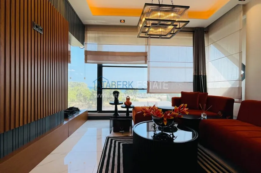 Purchase Apartments 4+1 with sea view in a new residential complex in Davultepe-Mersin area 8