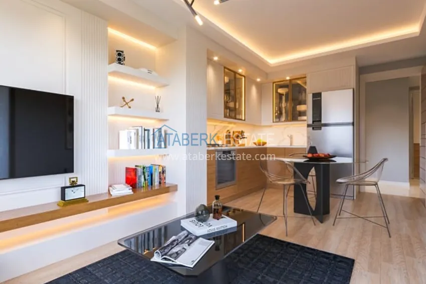 Purchase 1+1 apartments in a new residential complex under construction Soli - Mersin area 3 