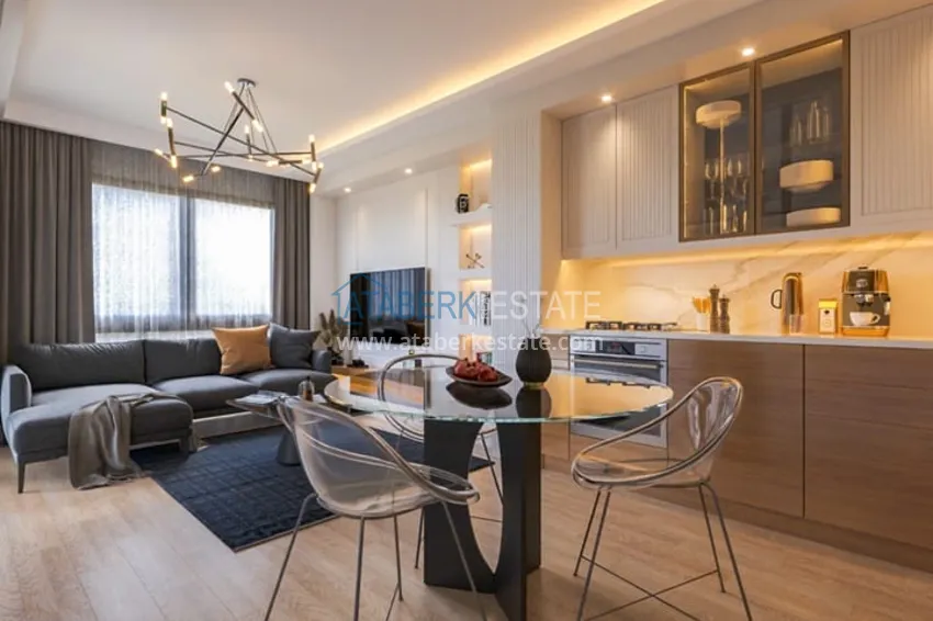 Purchase 1+1 apartments in a new residential complex under construction Soli - Mersin area 4 