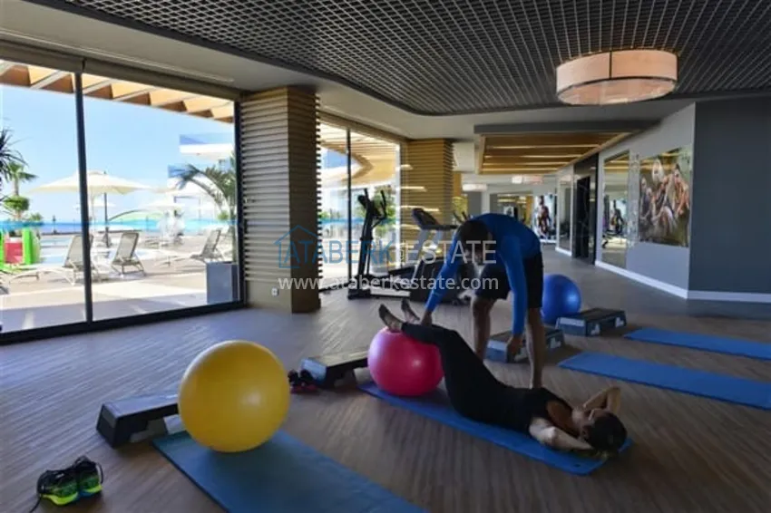 Apartment with access to the garden in a residence with a hotel concept — Alanya, Konakli district  27 