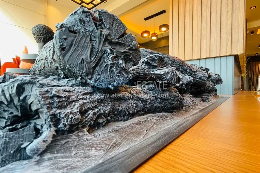 Purchase Apartments 4+1 with sea view in a new residential complex in Davultepe-Mersin area 12