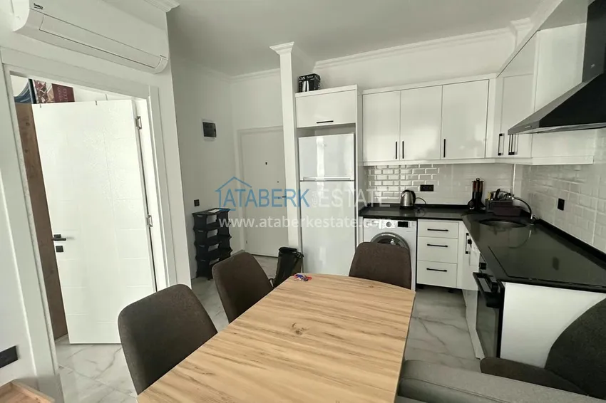 Purchase Furnished one-bedroom apartment from the owner in Alanya, Avsallar district 2 