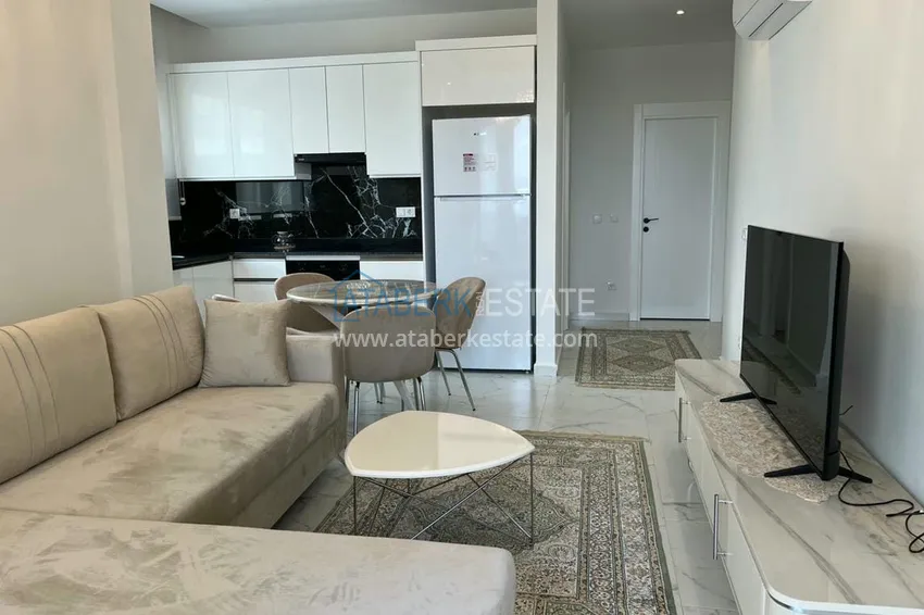 Purchase  Furnished apartment with sea view in Kargicak area, Alanya 2 