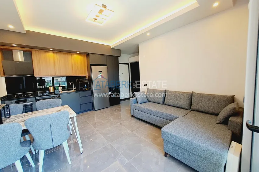 Purchase  One bedroom apartment with modern interior in Alanya, Oba area 2 