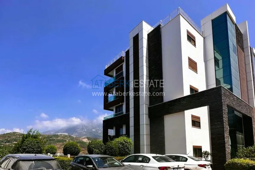 Stylish 3+1 linear apartment with panoramic views in a picturesque corner of Alanya — Mahmutlar district 2 
