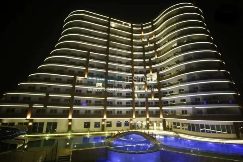 Furnished apartment in a luxury complex in Alanya, Mahmutlar district 2 