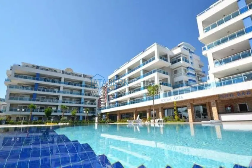 Duplex apartment with furniture directly from the owner in Alanya, Oba district of Alanya. 2 