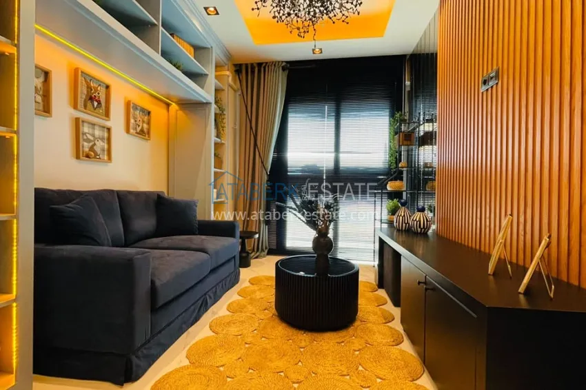 Purchase Apartments 4+1 with sea view in a new residential complex in Davultepe-Mersin area 14