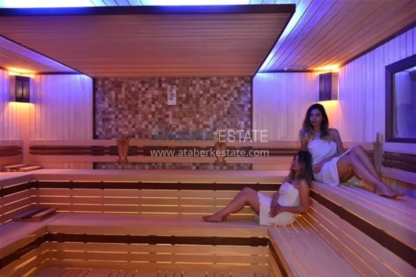 Spacious one bedroom apartment with panoramic sea views directly from the owner in Alanya - Konakli district 33 