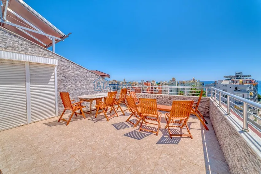 Purchase Real estate for residence permit. Penthouse duplex in Tosmur, furnished with sea view 35 