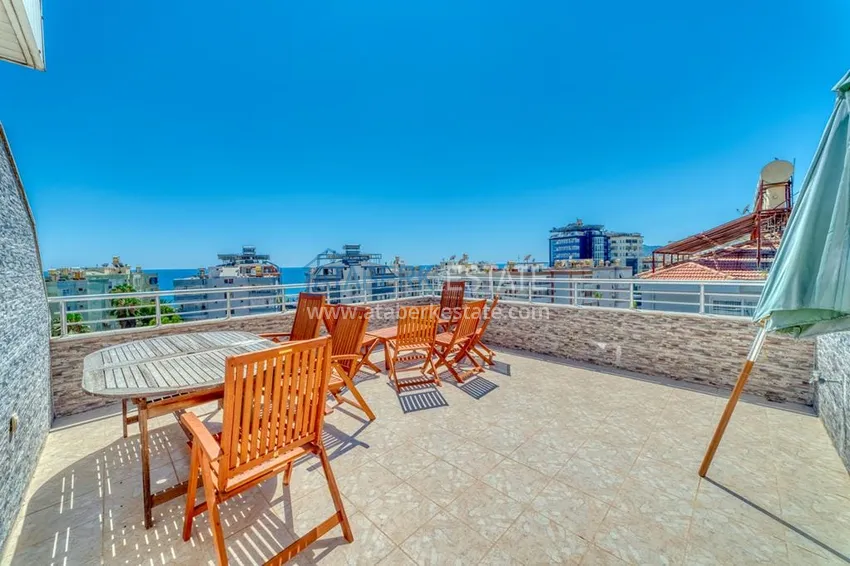 Purchase Real estate for residence permit. Penthouse duplex in Tosmur, furnished with sea view 36 