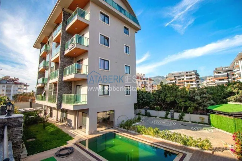 One bedroom apartment with modern interior in Alanya, Oba area 3 