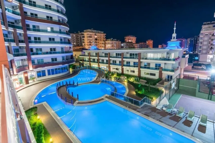 Furnished apartment in a luxury complex in Alanya, Mahmutlar district 3 
