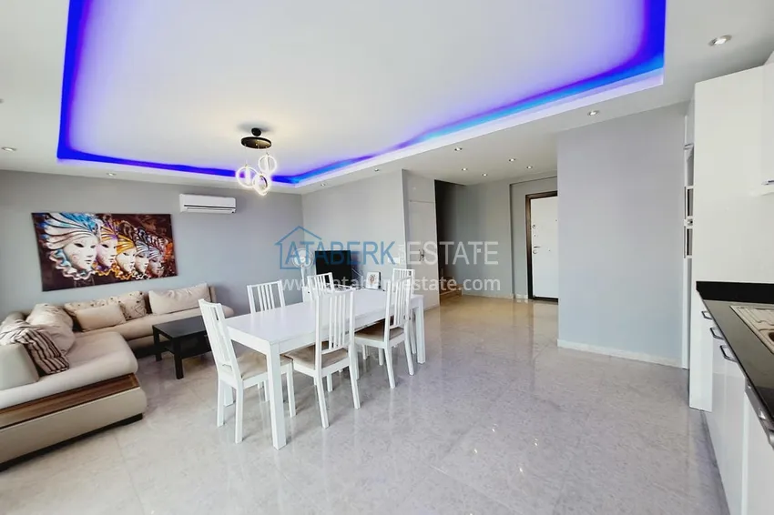 Purchase  Duplex apartment with furniture directly from the owner in Alanya, Oba district of Alanya. 4 