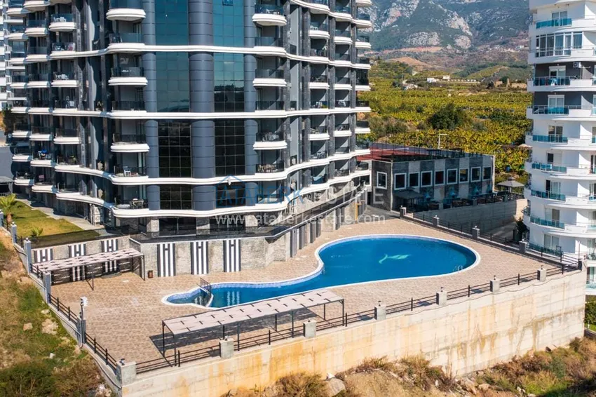 Turnkey one-bedroom apartment in Alanya, Mahmutlar district 4 