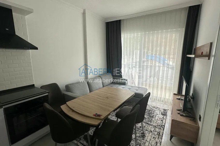 Purchase Furnished one-bedroom apartment from the owner in Alanya, Avsallar district 4 