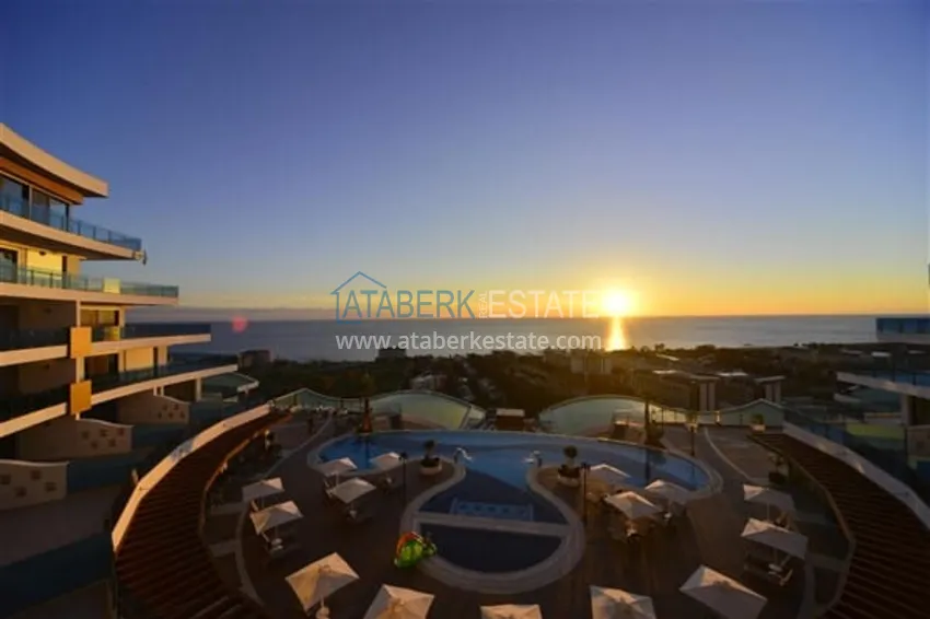 Premium apartment with guaranteed income in a residence with a 5-star hotel concept — Konakli, Alanya 1 