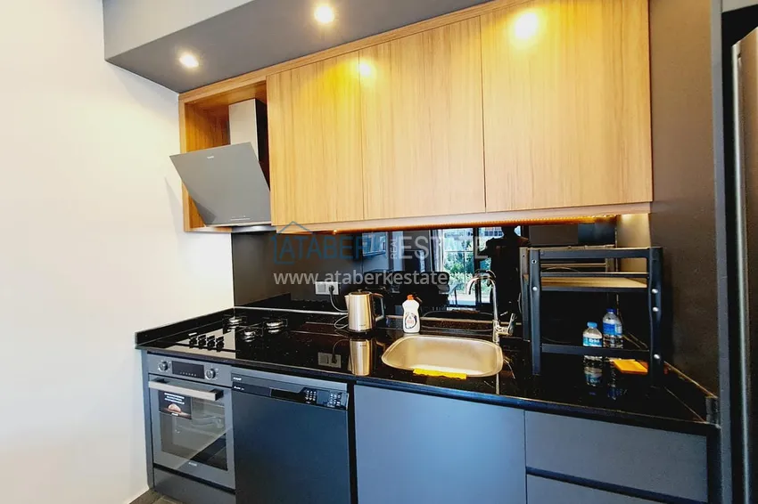 Purchase  One bedroom apartment with modern interior in Alanya, Oba area 4 