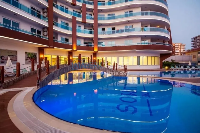 Furnished apartment in a luxury complex in Alanya, Mahmutlar district 4 