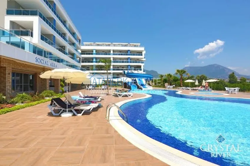 Duplex apartment with furniture directly from the owner in Alanya, Oba district of Alanya. 4 