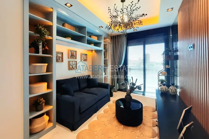 Purchase Apartments 4+1 with sea view in a new residential complex in Davultepe-Mersin area 15